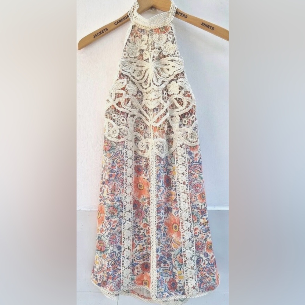 Beautiful Boho Free People Miss You Mini Dress Women’s Size 8